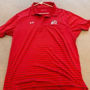 Mens Under Armour Utah Utes Polo - 3XL
